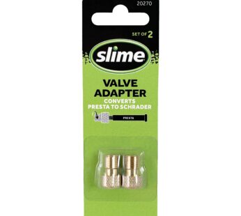 Slime 20270 Presta to Schrader Valve Adapter – 2 Pack