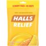HALLS Relief Honey Lemon Cough Drops, Economy Pack, 80 Drops