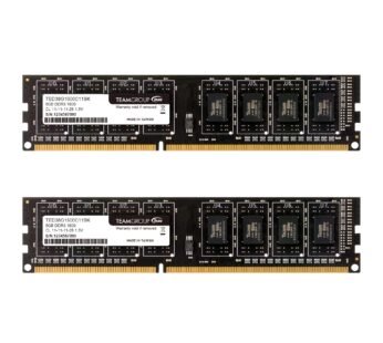 TEAMGROUP Elite DDR3 16GB Kit (2x8GB) 1600MHz (PC3-12800) CL11 Unbuffered Non-ECC 1.5V UDI