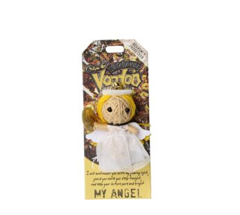 Watchover Voodoo – String Voodoo Doll Keychain   Novelty Voodoo Doll for Bag, Luggage or C