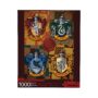 AQUARIUS Harry Potter Puzzle House Crests (1000 Piece Jigsaw Puzzle) - Officially Licensed