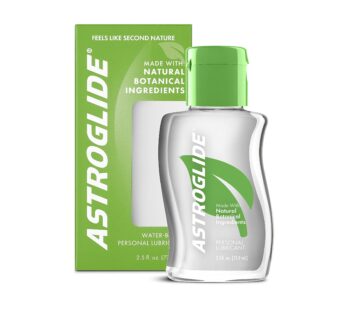 Astroglide Natural Feel Liquid, Water Based Personal Lubricant, 2.5 oz.