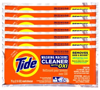 Tide Washing Machine Cleaner, Washer Machine Cleaner with Oxi for Front and Top Loader Was