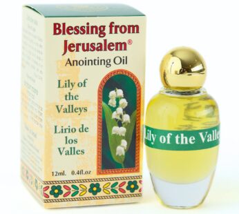 Anointing Oil with Biblical Spices from Jerusalem, Lily of The Valleys 0.4oz | 12ml