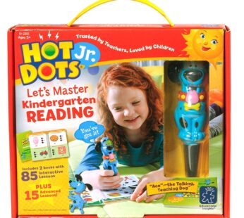 Educational Insights Hot Dots Jr. Let’s Master Kindergarten Reading Set, Homeschool & Kind