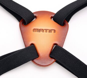 Matin Nylon & Leather Binocular Harness Strap with Quick Release System