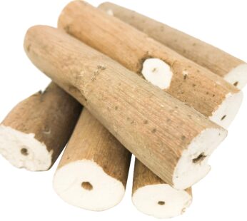 Bonka Bird Toys 1211 Pk6 Natural Bark Sola Stick Soft Forage Chew Parrot Parrotlet Budgie