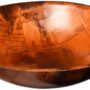 Winco WWB-14 Wooden Woven Salad Bowl, 14-Inch, Brown