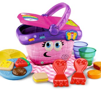 LeapFrog Shapes and Sharing Picnic Basket,14 pcs