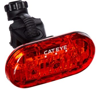 CATEYE, Omni 3 LED Safety Bike Light with Mount, Rear