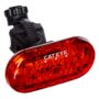 CATEYE, Omni 3 LED Safety Bike Light with Mount, Rear