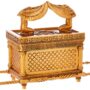 Design Toscano Ark of The Covenant Religious Statue, 11 Inch, Gold