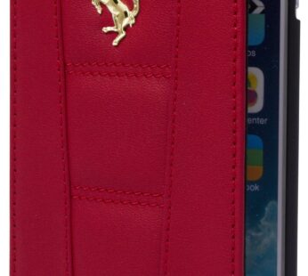 CG Mobile 458 Leather Book Case for iPhone 6/6S – 4.7″ – Red