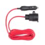 Wagan 12V/24V 12ft. DC Extension Cable with Panel Mount and Weather Proof Cover?