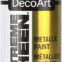 DecoArt 2 Ounce, Vintage Brass Extreme Sheen Paint, 2 Fl Oz (Pack of 1)