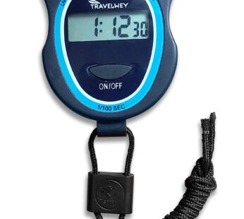 Digital Stopwatch – No Bells, No Whistles, Simple Basic Operation, Silent, Clear Display,