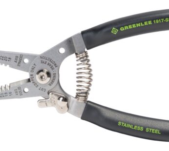 Greenlee Hand Tools Stainless Steel Wire Stripper (1917-SS), 16-26AWG