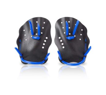 Speedo unisex adult Training Nemesis Contour swimming hand paddles, Multicolor, Small US