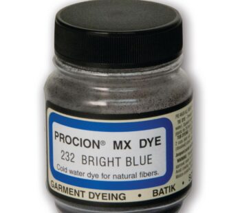 Jacquard Procion Mx Dye – Undisputed King of Tie Dye Powder – Bright Blue – 2/3 Oz – Cold