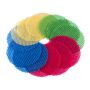 Super Z Outlet 12 Pack Multi-Purpose Manual Jar Gripper Pad Rounds, Bottle Openers, Blue/G