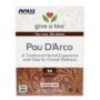 NOW Foods, Pau D'Arco Tea, A Traditional Herbal Experience, Overall Wellness, Premium Unbl