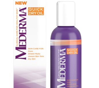 Mederma Skin Care Quick Dry Oil for Stretch Marks, 3.4 Oz