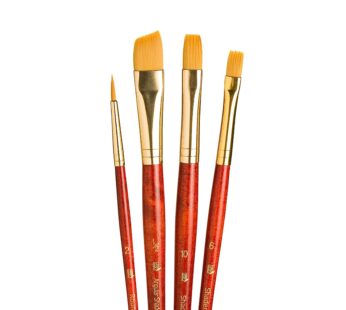 Princeton RealValue Paintbrush, Red