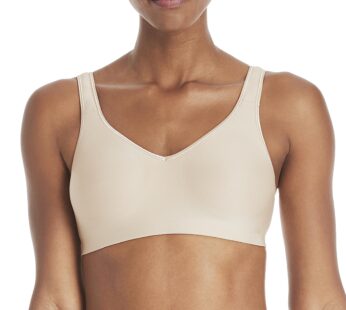 Hanes Womens Smooth Comfort Wireless Bra, Seamless Full-coverage T-shirt Moisture Wicking,