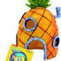 Penn-Plax Spongebob Squarepants Officially Licensed Aquarium Ornament ? Spongebob?s Pineap