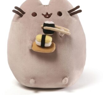 GUND Pusheen Snackable Sushi Plush, Stuffed Animal for Ages 8 and Up, 9.5?, Gray