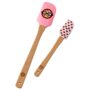 Wilton ROSANNA PANSINO Wilton Nerdy Nummies Silicone Spatulas, 2-Count Silicone Spatula Se