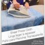 Dritz Clothing Care 82505 Sheer Press Cloth, 22 x 30-Inch