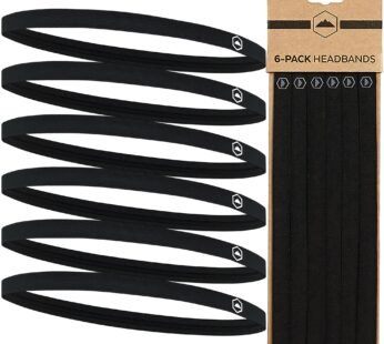 Thin Elastic Headbands, Sports Headbands for Women & Men, Workout Headbands,Running Headba