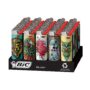 BIC Maxi Pocket Lighter, Special Edition Tattoos Collection, Assorted Unique Lighter Desig