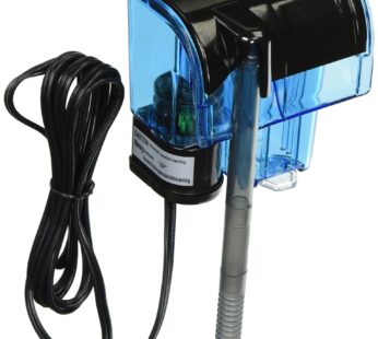 Penn-Plax Cascade 20 Power Filter   Mini Hang-On Filter with Quad Filtration   Great for F