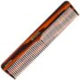 Kent 16T Double Tooth Hair Dressing Table Comb, Fine and Wide Tooth Dresser Comb For Hair,