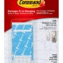 Command Bath Replacement Strips, Medium and Large Water-Resistant Adhesive Strips, Re-Hang