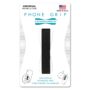 LOVEHANDLE Universal Phone Grip for Most Smartphones, Mini Tablets and Cases, Black Elasti