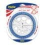 Helix Angle and Circle Maker with Integrated Circle Templates, 360 Degree, 6 Inch / 15cm,