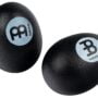 Meinl Percussion ES2-BK Set of Two Plastic Egg Shakers, Black