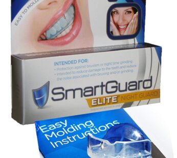 SmartGuard Elite Improved Night Guard for Teeth Grinding (Bruxism)   TMJ DDS Designed Dent