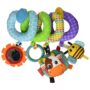 Infantino Stretch & Spiral Activity Toy - Textured Play Activity Toy for Sensory Explorati