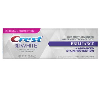 Crest 3D White Brilliance Advanced Whitening Technology + Advanced Stain Protection Toothp