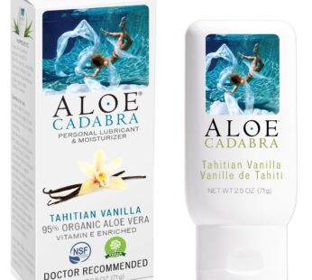 Aloe Cadabra Natural Water Based Personal Lube, Organic Lubricant for Her, Him & Couples,