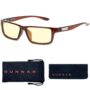 GUNNAR - Premium Gaming and Computer Glasses - Blocks 65% Blue Light - Riot, Espresso, Amb