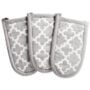DII Lattice Basics Collection Kitchen Essentials, Pan Handle Set, Gray, 3, Piece
