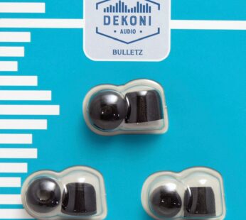 Dekoni Audio Moldable Foam Ear Tips Premium Memory Foam Isolation Earphone Tips – 4.9mm 3