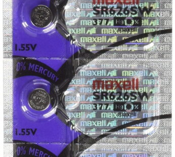 Maxell SR626SW 377 Silver Oxide Watch Battery 5 Pack