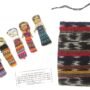 Worry Dolls Six Large with Pouch