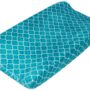 Summer Ultra Plush Changing Pad Cover, Teal Medallion